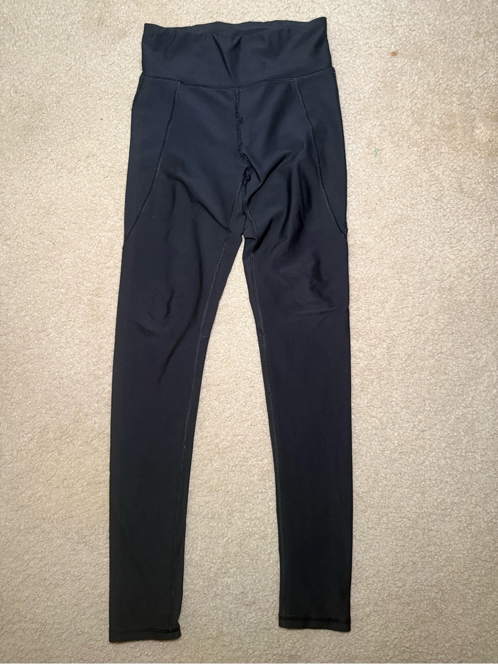 Girl’s Black Performance Stretch Pants
